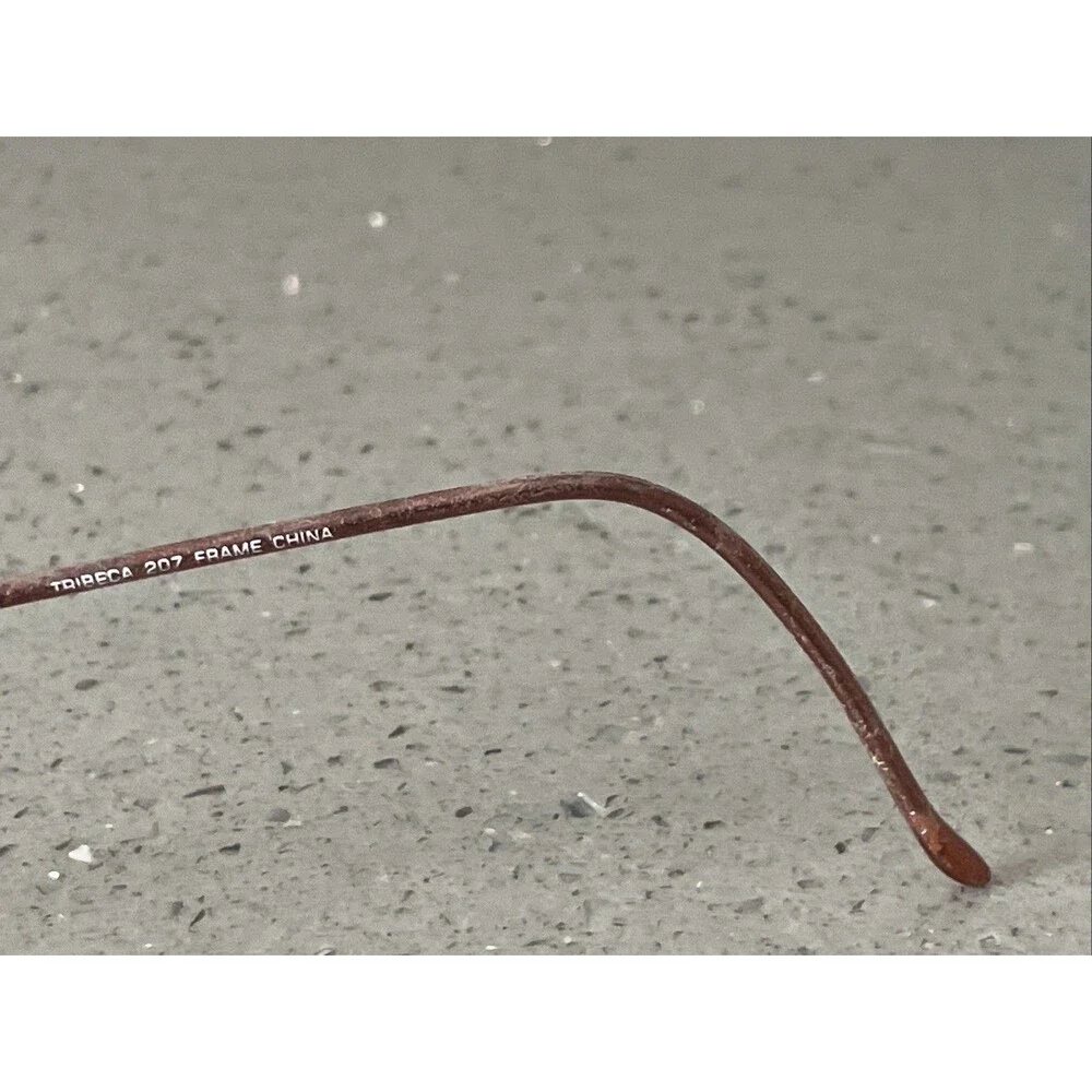 Eyeglasses Frames ONLY Tribeca 207 50-18-145 Shiny Brown Full Rim